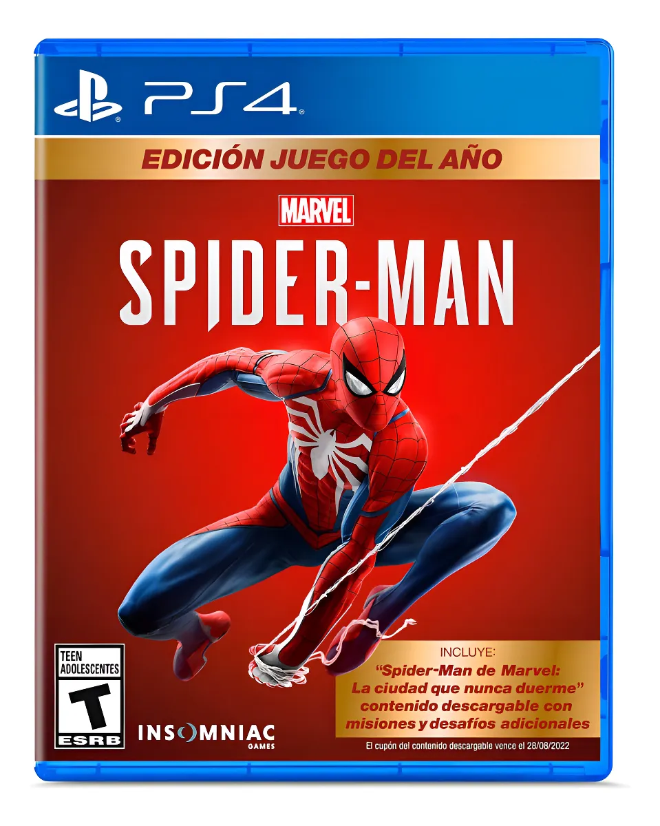 Marvel's Spider-man Game Of The Year Edition Playstation 4 1