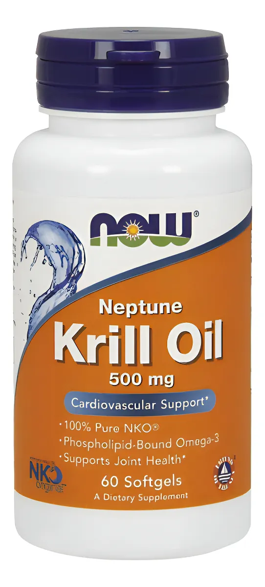 Krill Now 500 Mg 60 Capsulas Blandas Concentrado Omega 3 1