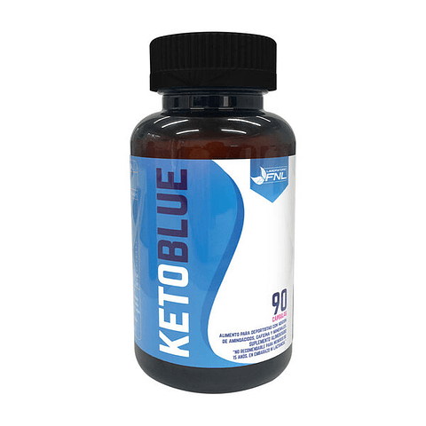 Keto Blue Fnl 90 Capsulas Quemador De Grasa