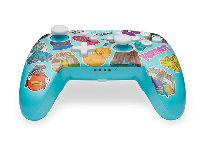 Mando Inalambrico Mejorado Fortnite Sticker Mania Nintendo Switch 5