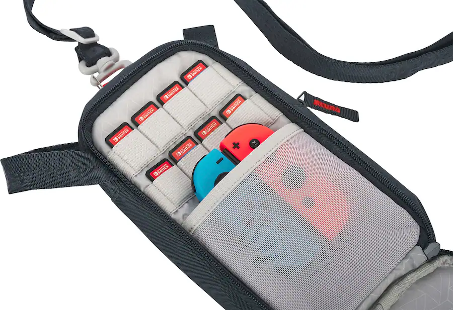 PowerA Bolso Bandolera para Nintendo Switch Negro 10