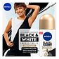 Nivea Roll On Invisible Toque de Seda 50ml Black & White - Miniatura 4