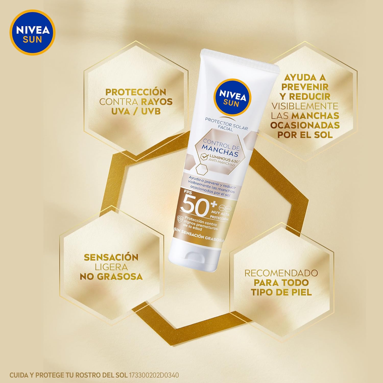 Nivea Sun Control Manchas Luminous 630 SPF50 40ml 7