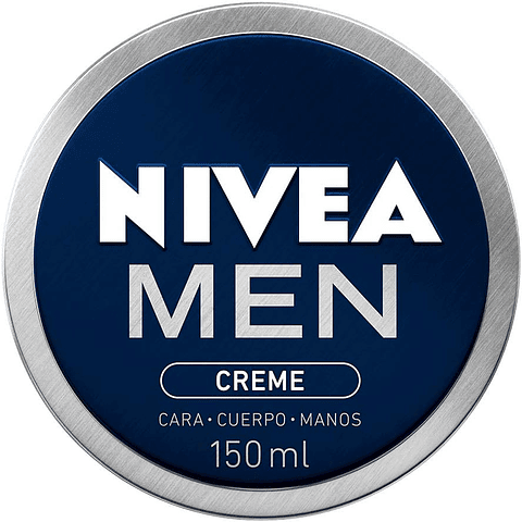Nivea Men con Vit E Crema Humectante Cuerpo, Rostro y Manos 150 Ml 