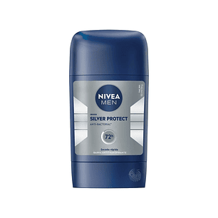 Desodorante Barra Antitranspirante Siver Protect 72hrs 54gr Nivea Men