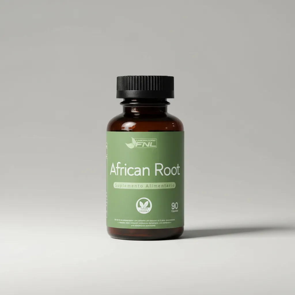 African Root Ashwagandha Fnl Frasco 90 Capsulas Vegano 2
