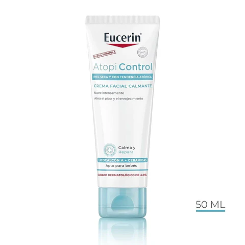 Eucerin AtopiControl Crema Facial Piel Seca 50ml