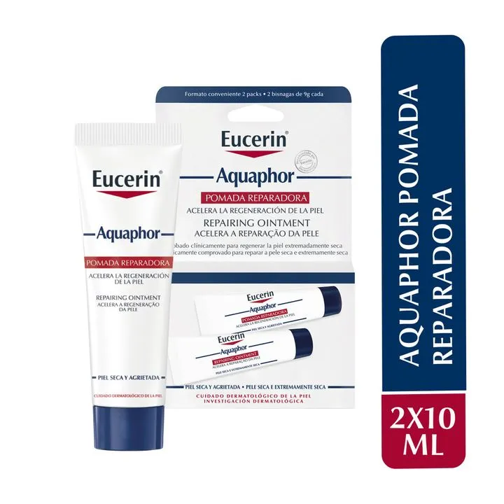 Eucerin Pack Duo Aquaphor Pomada Reparadora 2*10ml 2