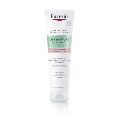 Eucerin DermoPure Gel Limpiador Post Imperfecciones Oil Control 150ml 1