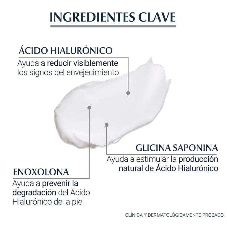 Euceron Hyaluron Filler Crema Dia Antiedad Piel Seca 50ml 4