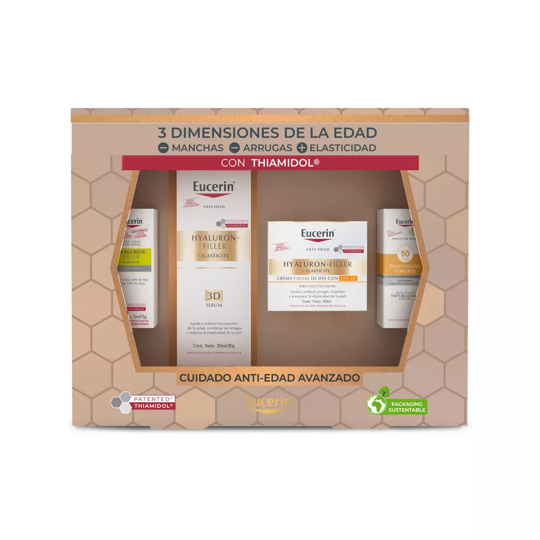 Eucerin Hyaluron Filler 3 Dimensines de la Edad Elasticity 137ml 1