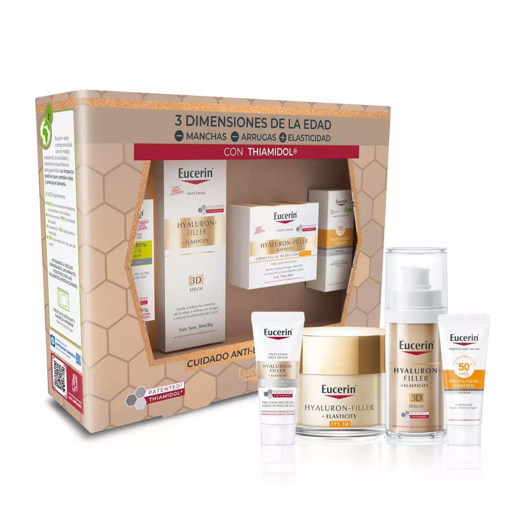 Eucerin Hyaluron Filler 3 Dimensines de la Edad Elasticity 137ml 2