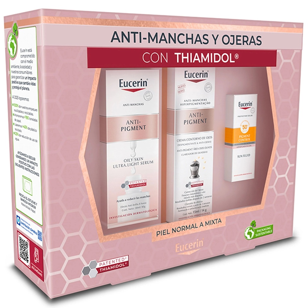 Eucerin Pack Anti Manchas y Ojeras con Thiamidol 95ml 2