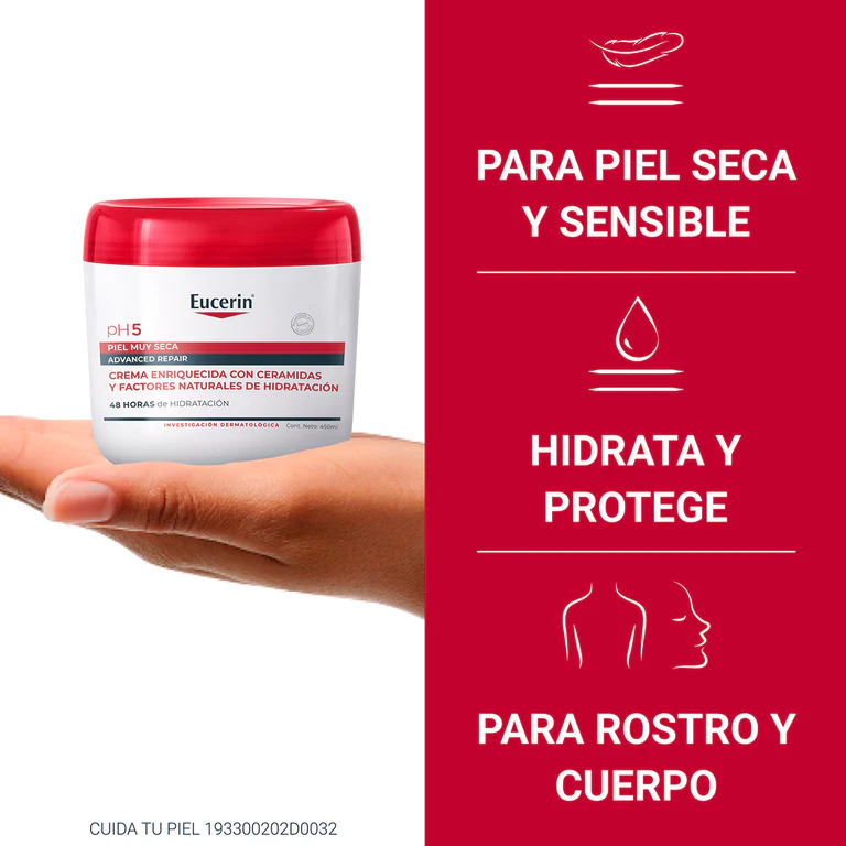 Eucerin PH5 Advanced Repair Hidratante Piel Muy Seca 450ml 5