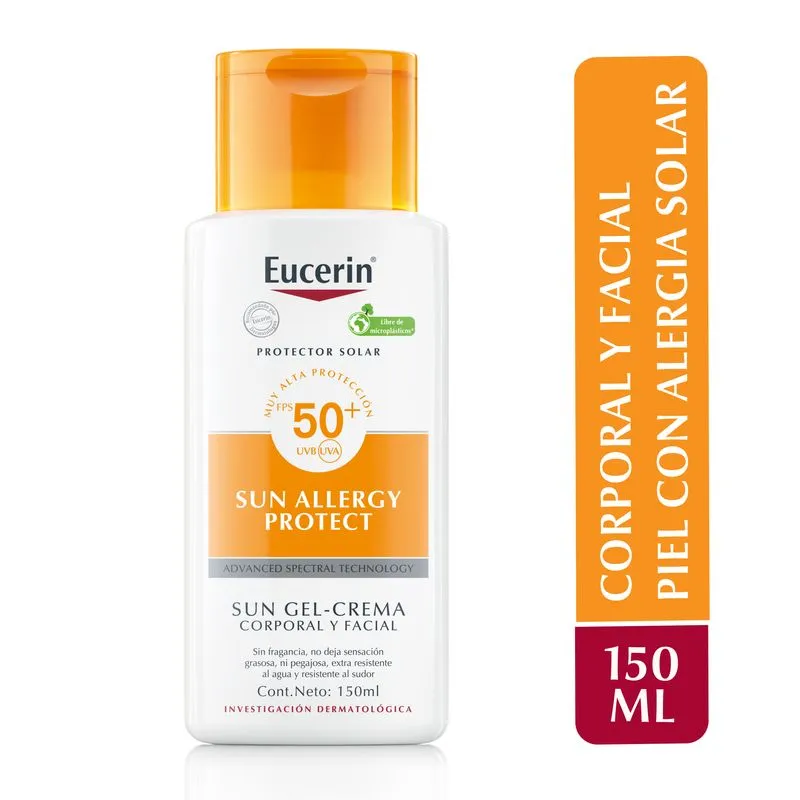 Eucerin Sun FPS50 Crema Gel Allergy 150ml 2
