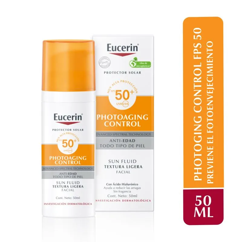 Eucerin Sun FPS50 Photoaging Control - Antiedad 50ml 1