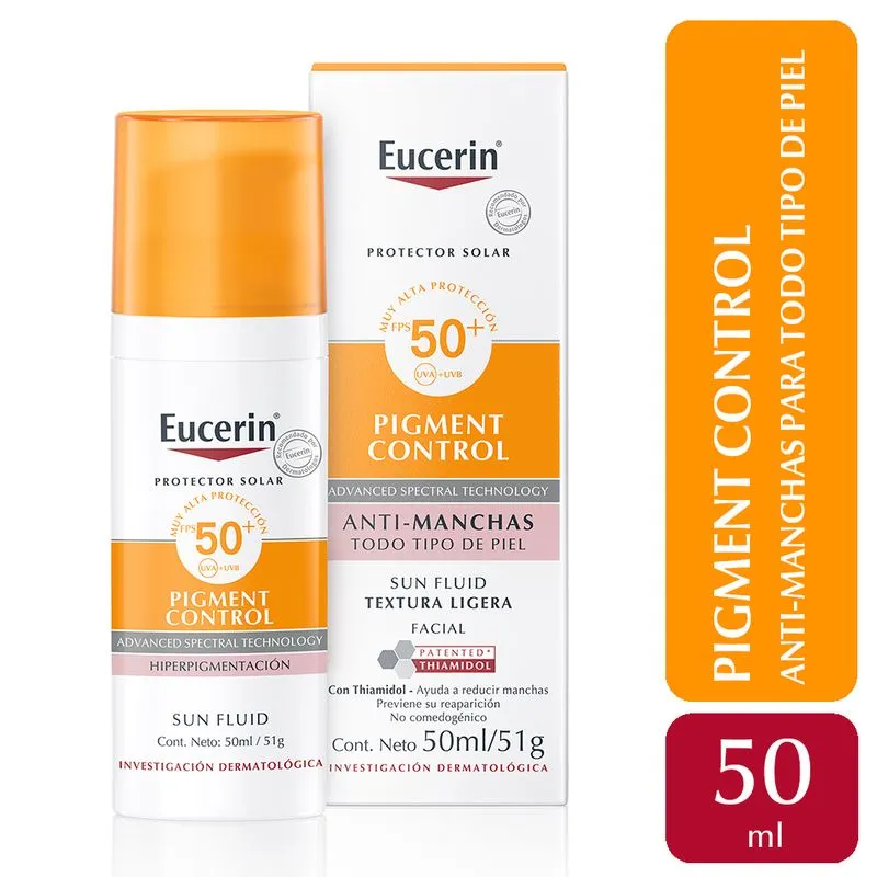Eucerin Sun FPS50 Pigment Control - Anti Manchas 50ml 2