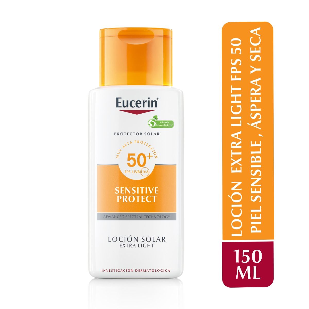 Eucerin Sun FPS 50 Locion Extra Ligera 150ml 1