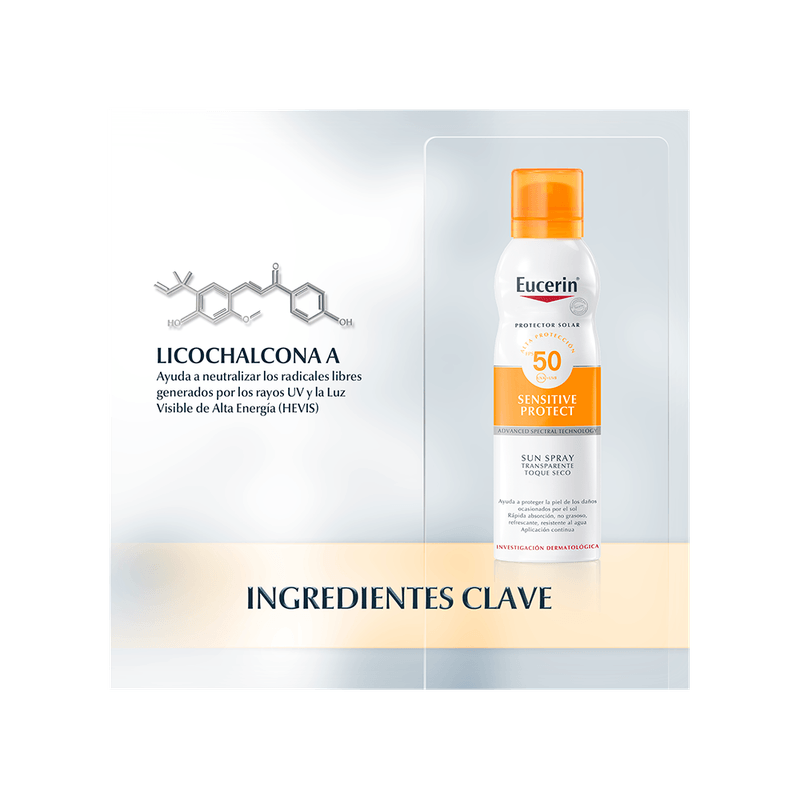 Eucerin Sun FPS 50 Oil Control Toque Seco Spray 200 ml 4