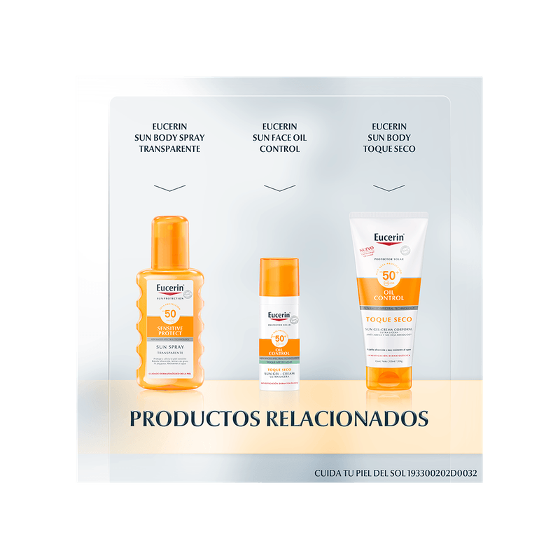 Eucerin Sun FPS 50 Oil Control Toque Seco Spray 200 ml 7