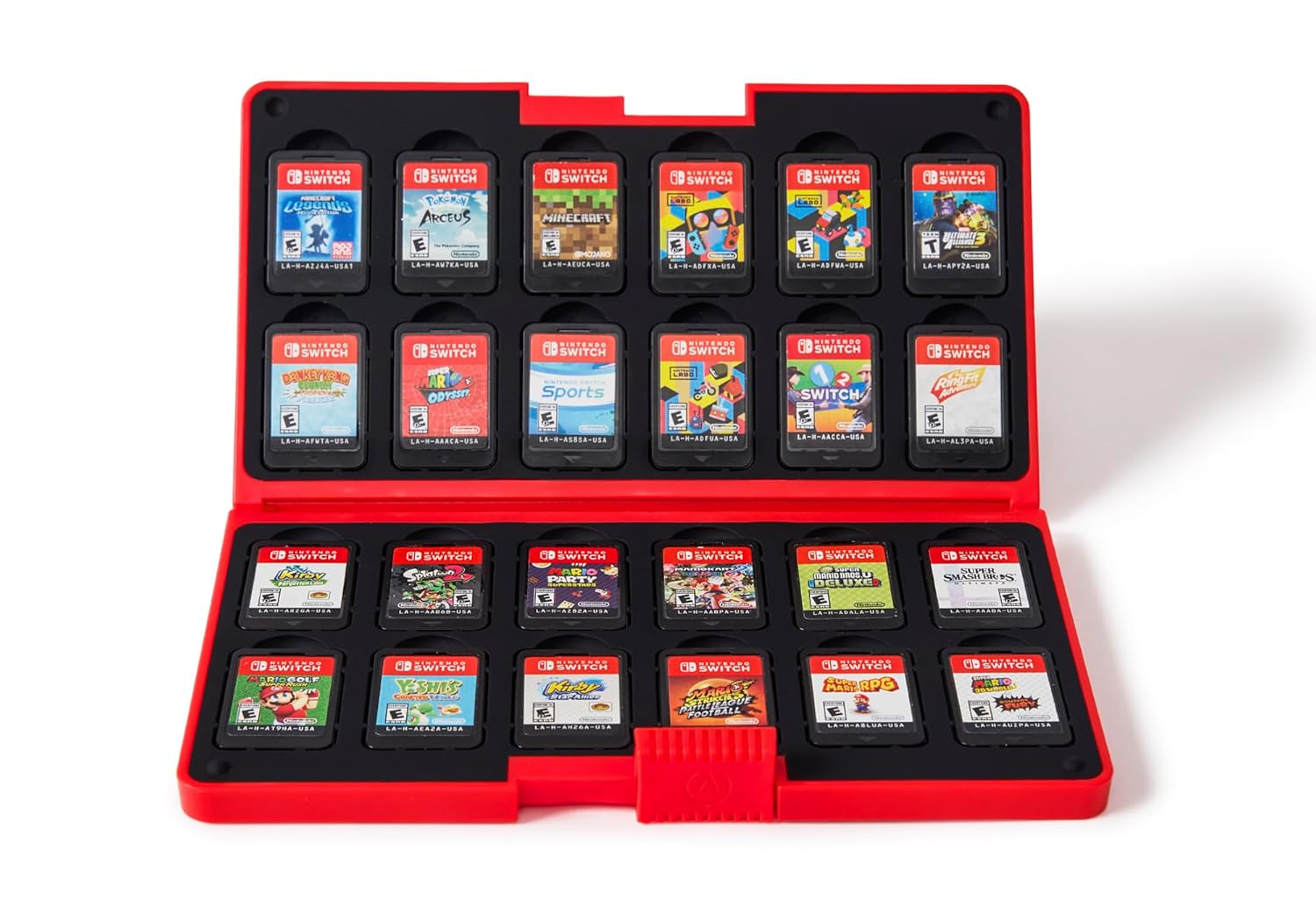 Case Para Tarjetas De Juego Nintendo Switch Powera 24 Slots 6