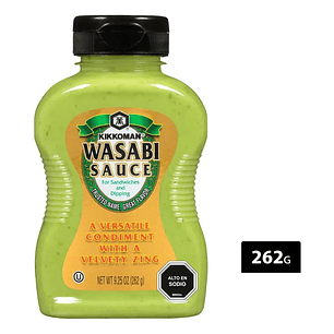 Salsa Wasabi Kikkoman Frasco 262g