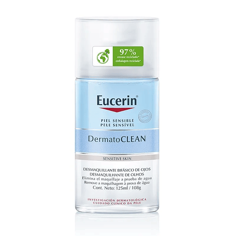 Eucerin Dermatoclean Desmaquillante Bifasico Piel Sensible 125ml