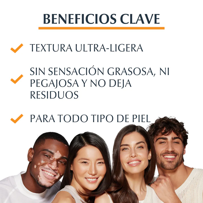 Protector Facial FPS50 Hydro Fluid Textura Extra Ligera 50ml 3