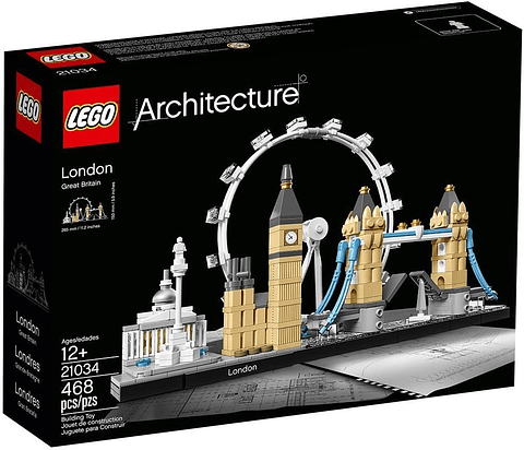 Lego Architecture Londres 468pzs 12+años