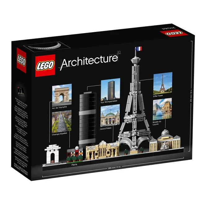 Lego Architecture Set Horizonte Paris 649pzs 12+años 5