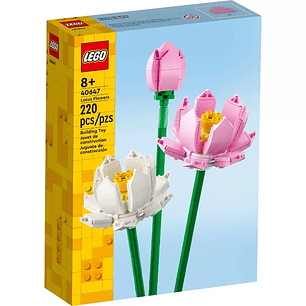 Lego Flores de Loto 220pzs 8+años