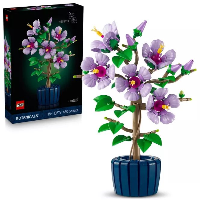 Lego Botanicals Flor de Hibisco 660pzs 18+años 1