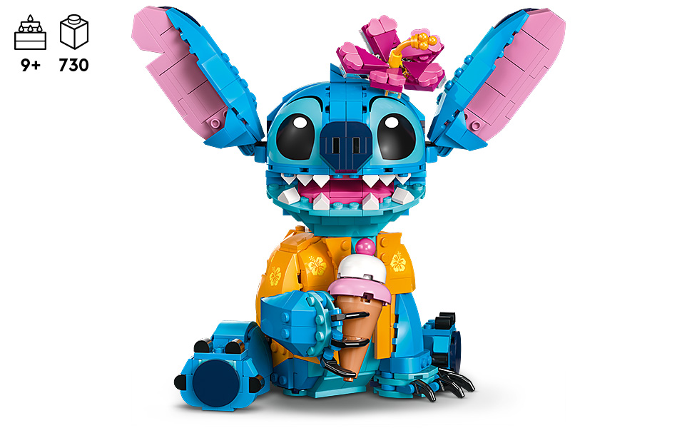Lego Disney Stitch con Cono de Helado  730pzs 9+años 7