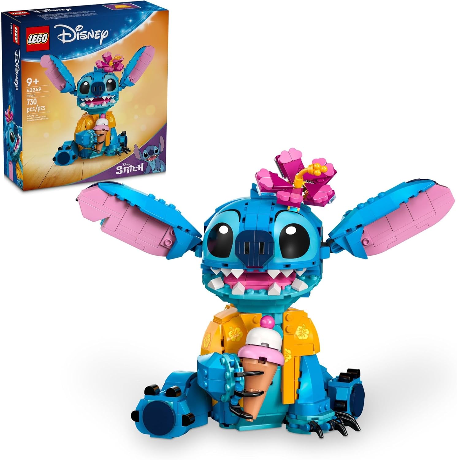 Lego Disney Stitch con Cono de Helado  730pzs 9+años 1