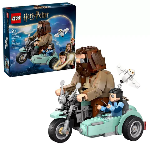 Lego Harry Potter: Viaje en Moto de Hagrid 617pzs 9+años