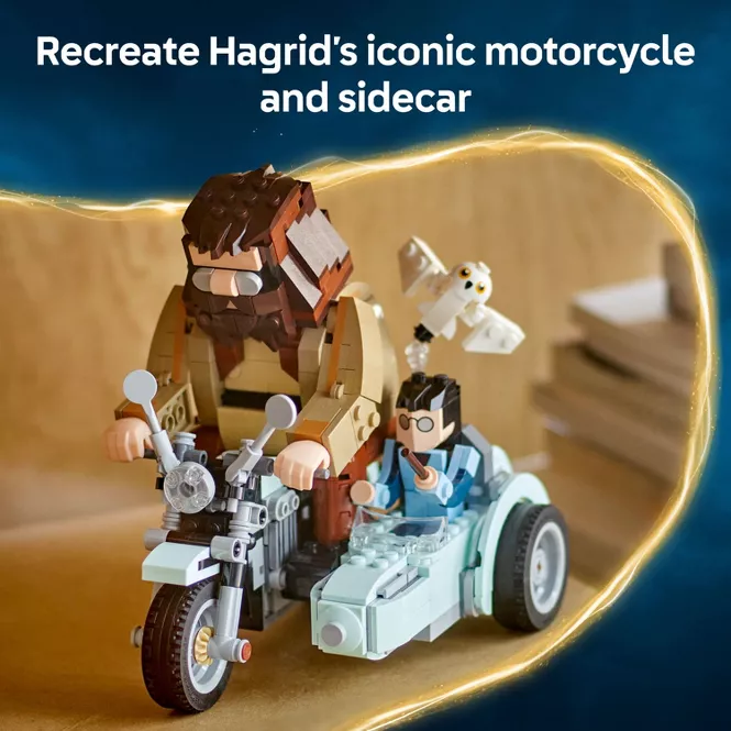 Lego Harry Potter: Viaje en Moto de Hagrid 617pzs 9+años 3
