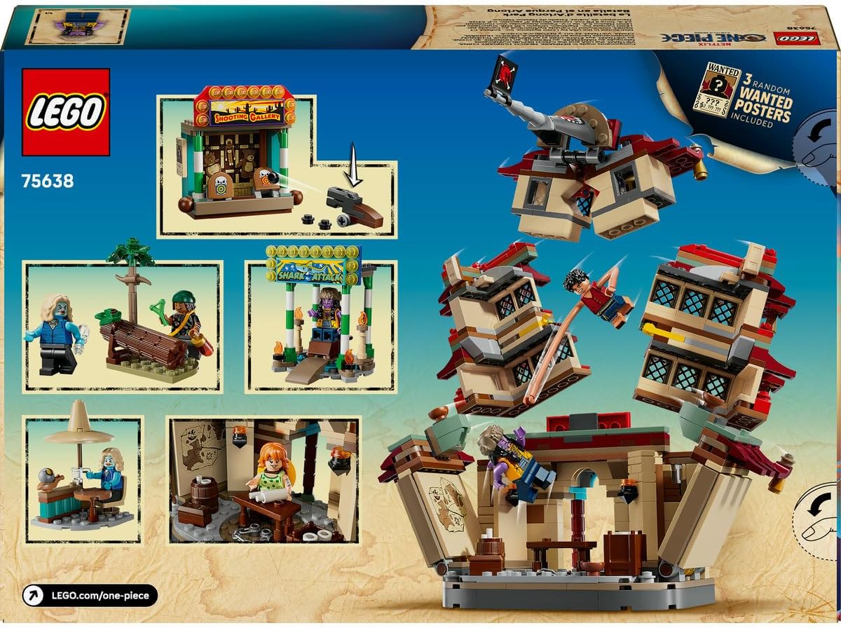 Lego One Piece Batalla en Arlong Park 926pzs 9+años 4
