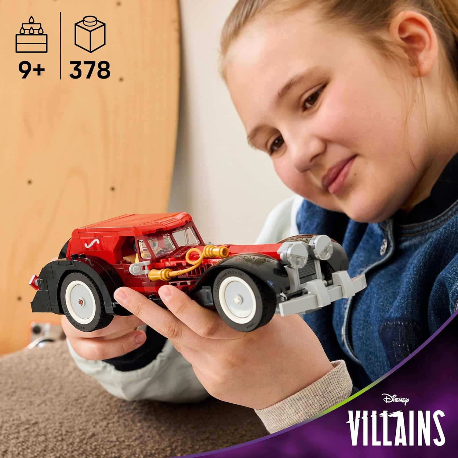 Lego Disney 101 Dalmatas Auto Cruella de Vil 378pzs 9+años 2