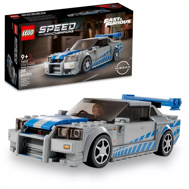 Lego Fast & Furious 2 Nissan Skyline GT-R (R34) 319pzs 9+años 1