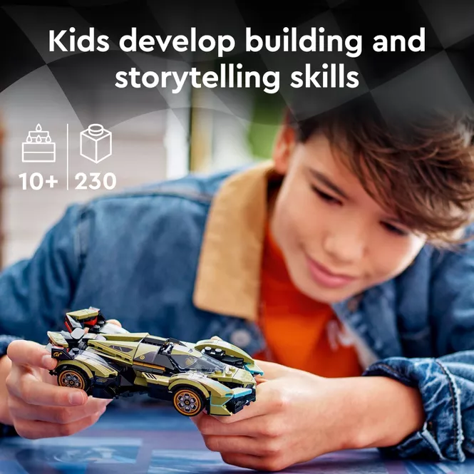 LEGO Speed ​​Champions Lamborghini Lambo V12 230pzs 10+años 2