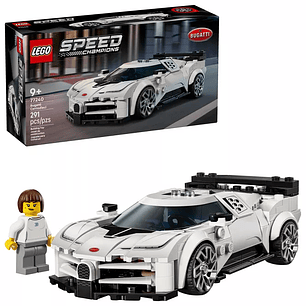Lego Speed Champions Bugatti Hiperdeportivo 291pzs 9+años