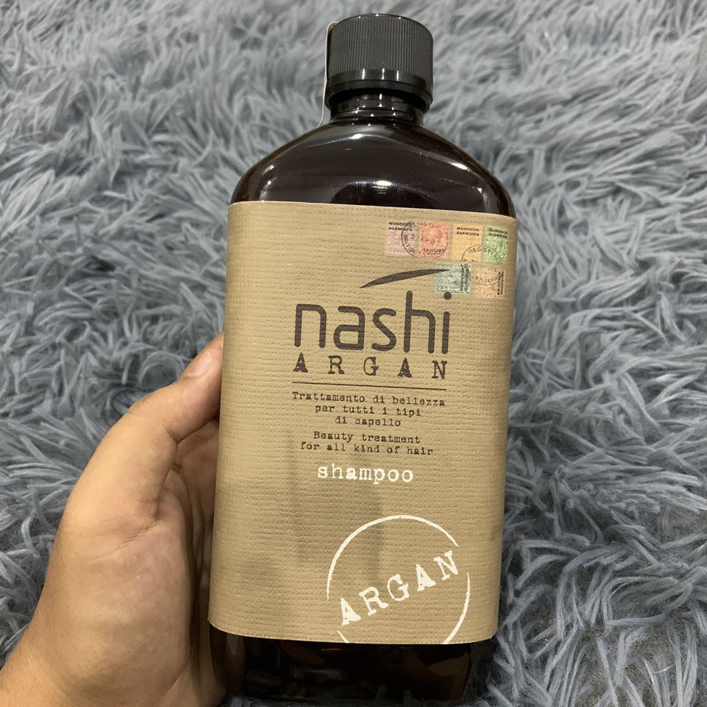 Nashi Argan Shampoo Todo Tipo de Cabello 500ml 4