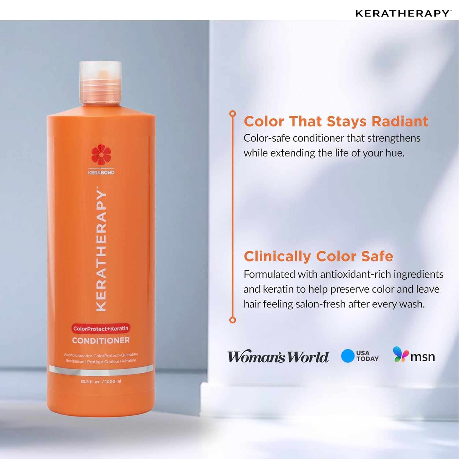 Keratherapy Acondicionador Protección Color con Queratina 1Lt 2