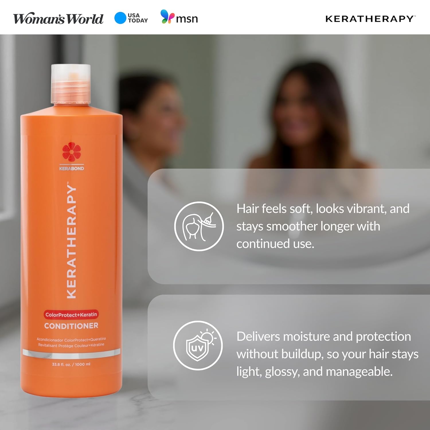 Keratherapy Acondicionador Protección Color con Queratina 1Lt 3