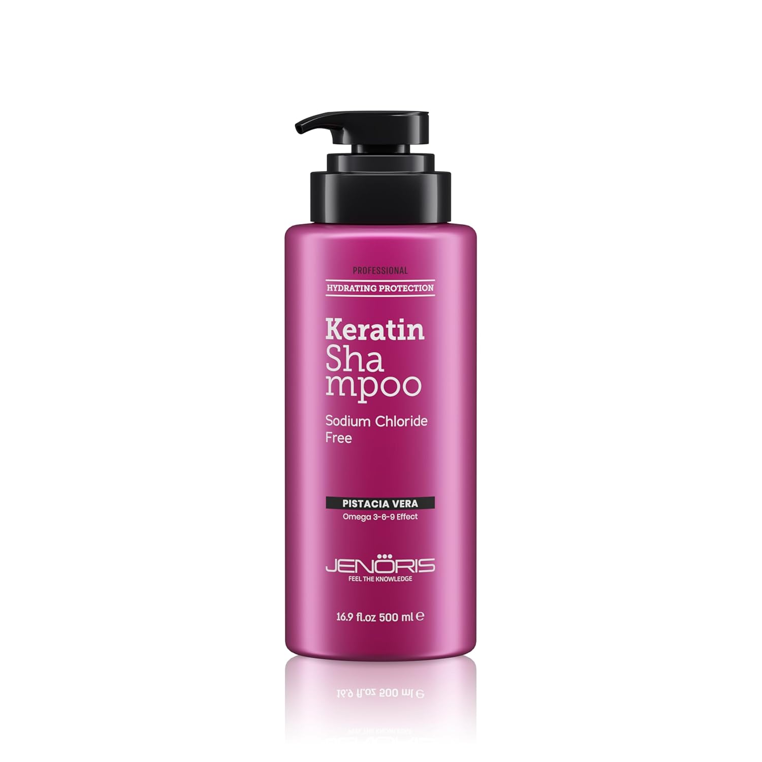 Jenoris Professional Keratin Shampoo Sin Cloruro de Sodio 500ml 1