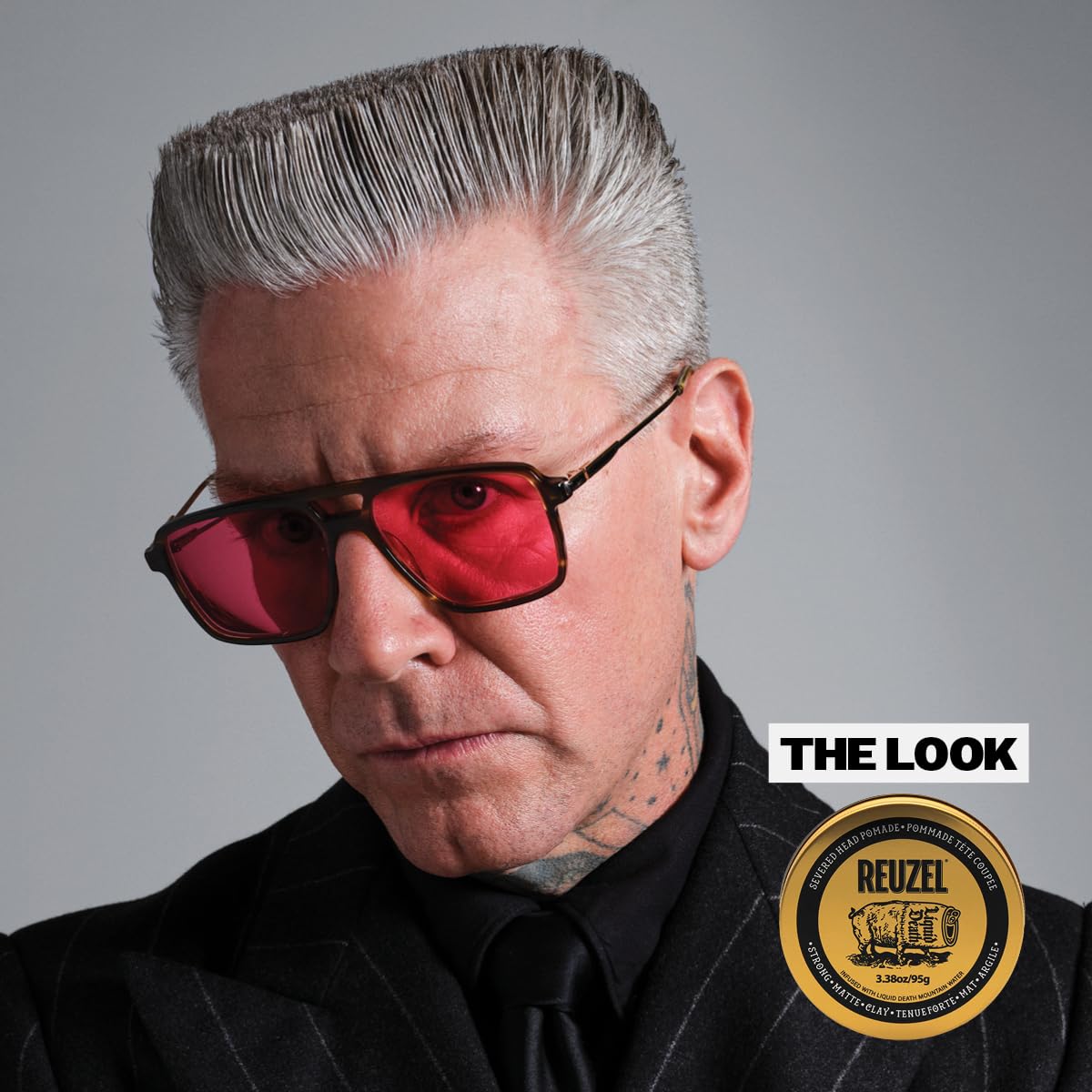 Reuzel and Liquid Death Pomada Mate Fijacion Fuerte 95grs 4