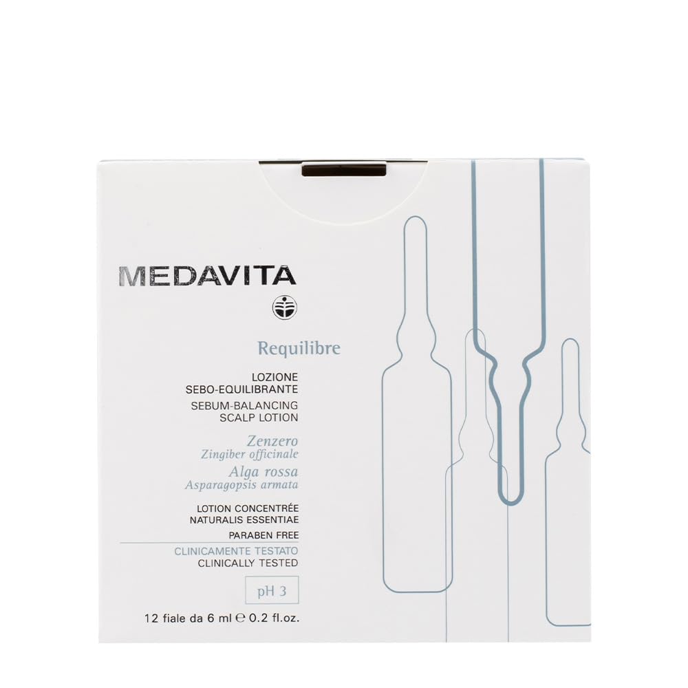 Medavita Requilibre Caja Ampollas Locion Sebo Equilibrante 12unid*6ml 1