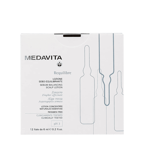 Medavita Requilibre Caja Ampollas Locion Sebo Equilibrante 12unid*6ml