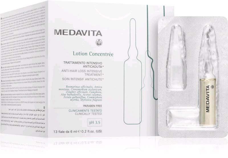 Medavita Concentree Caja Ampollas Locion Anticaida 13unid*6ml 2