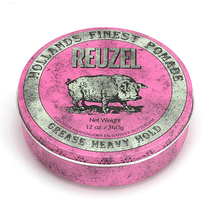 Reuzel Pink Pig Alta Fijación Cabello Grueso Y Crespo 340 Gr